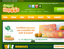 Tablet Screenshot of devgadhapoos.com